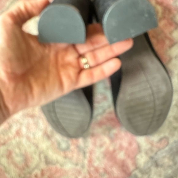 COLE HAAN Renner Grand Pump II Black Suede Size 7 - Picture 6 of 9